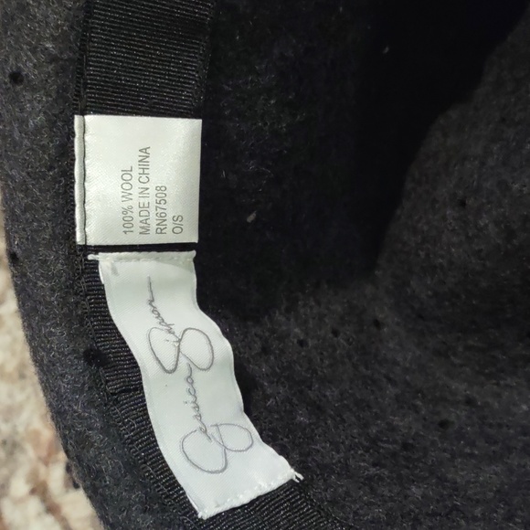 Jessica Simpson Women's Wool Fedora Hat - Picture 8 of 8